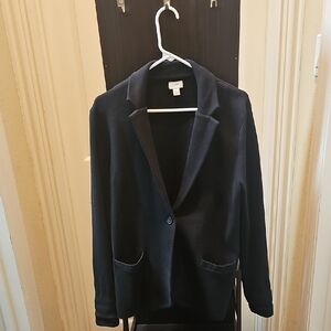J Crew Classic Black Blazer